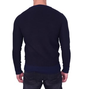 SCOTCH & SODA ΠΛΕΚΤΟ ΑΝΤΡΙΚΟ ΜΠΛΕ 101641 COL04