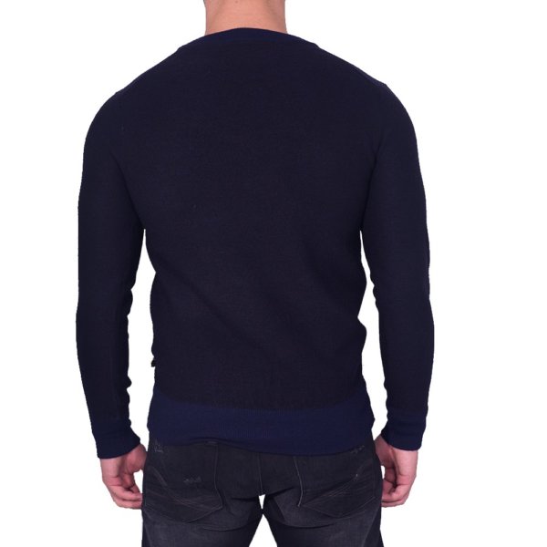 SCOTCH & SODA ΠΛΕΚΤΟ ΑΝΤΡΙΚΟ ΜΠΛΕ 101641 COL04