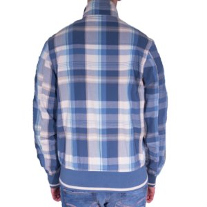BLEND JACKET ΑΝΤΡΙΚΟ ΒΑΜΒΑΚΕΡΟ ΜΠΛΕ ΚΑΡΩ 1066-10