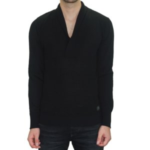 RASPINI ΠΛΕΚΤΟ ΑΝΤΡΙΚΟ ΜΑΥΡΟ X199 SLIM FIT