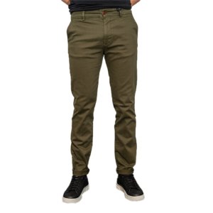 RED SPOT ΠΑΝΤΕΛΟΝΙ CHINOS ΧΑΚΙ-MILITAR TAYLOR