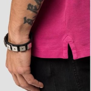 REPLAY POLO ΑΝΤΡΙΚΟ ΦΟΥΞΙΑ M3070.000.2269G.514 SLIM FIT