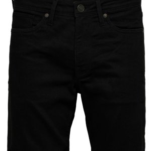 SELECTED ΒΕΡΜΟΥΔΑ DENIM ΜΑΥΡΟ SLHALEX 16071940