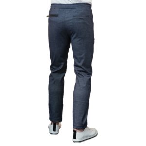 REPLAY ΠΑΝΤΕΛΟΝΙ JOGGER ΑΝΤΡΙΚΟ ΜΠΛΕ-ΓΚΡΙ M9685.000.50595.021 SLIM FIT