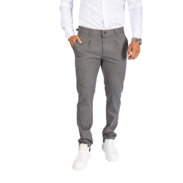 SENIOR ΠΑΝΤΕΛΟΝΙ ΑΝΤΡΙΚΟ ΓΚΡΙ 1520 SLIM FIT