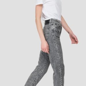 REPLAY JEAN ΓΥΝΑΙΚΕΙΟ ΓΚΡΙ TYNA WA444.531.971.096 MOMS FIT