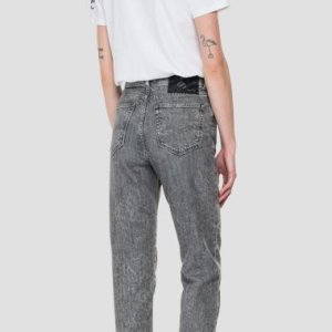 REPLAY JEAN ΓΥΝΑΙΚΕΙΟ ΓΚΡΙ TYNA WA444.531.971.096 MOMS FIT