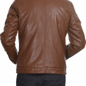 BISTON JACKET BIKER ΤΕΧΝΟΔΕΡΜΑ CAMEL 44-201-044