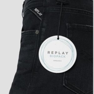 REPLAY JEAN ΓΥΝΑΙΚΕΙΟ ΜΑΥΡΟ MARTY WA416.000.573B956.098