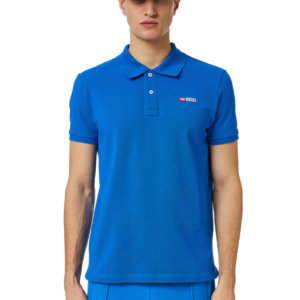 DIESEL POLO ΜΠΛΕ-ROYAL A04087-0MXZA-8ED T-SMITH-DIV