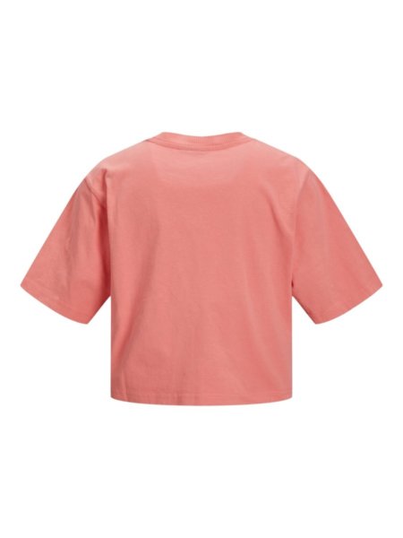 JACK & JONES WOMEN'S T-SHIRT CROPPED TEA ROSE JXBROOK 12200326 CALIFORNIA