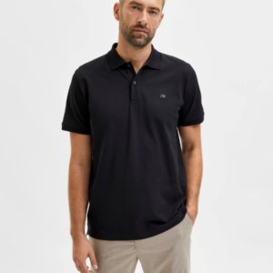 SELECTED POLO BLACK SLHAZE 16082840