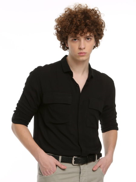 TRESOR SHIRT BLACK LINCOLN 33-7303