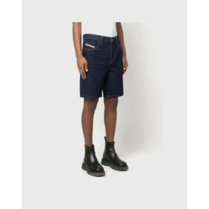 DIESEL ΒΕΡΜΟΥΔΑ DENIM ΜΠΛΕ ΣΚΟΥΡΟ D-STRUKT A02648-0EHAG-01
