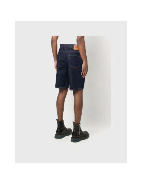 DIESEL ΒΕΡΜΟΥΔΑ DENIM ΜΠΛΕ ΣΚΟΥΡΟ D-STRUKT A02648-0EHAG-01