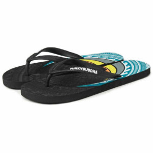 FUNKY BUDDHA FLIP FLOP ΜΑΥΡΟ FBM005-003-08 WAVES