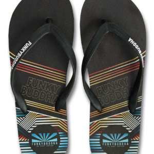 FUNKY BUDDHA FLIP FLOP ΜΑΥΡΟ FBM005-009-08