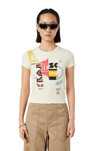 DIESEL T-SHIRT ΓΥΝΑΙΚΕΙΟ A04920-0AFAA-1AG T-CUTIE TANK TOP SLIM FIT