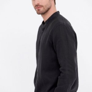 FUNKY BUDDHA ΠΟΥΚΑΜΙΣΟ ΜΑΥΡΟ ΛΙΝΟ ΜΕ ΜΑΟ ΓΙΑΚΑ FBM005-017-05