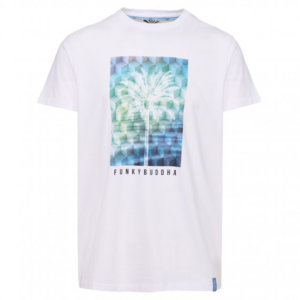 FUNKY BUDDHA T-SHIRT ΛΕΥΚΟ FBM005-054-04