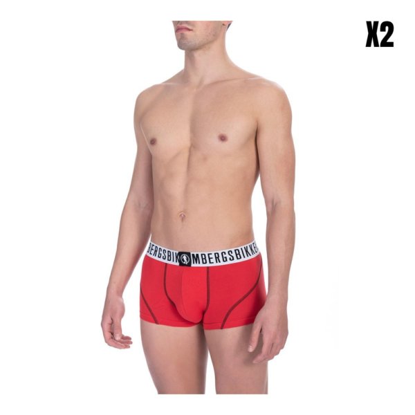 BIKKEMBERGS BOXERS 2 ΤΜΧ ΚΟΚΚΙΝΟ BKK1UTR06BI