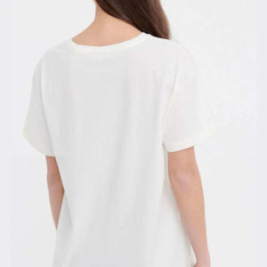 FUNKY BUDDHA T-SHIRT ΓΥΝΑΙΚΕΙΟ ΛΕΥΚΟ FBL005-418-04