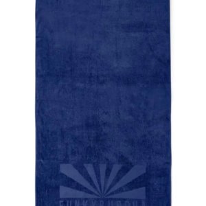 FUNKY BUDDHA ΠΕΤΣΕΤΑ ΘΑΛΑΣΣΗΣ ΜΕ LOGO ΜΠΛΕ-INDIGO FBL005-187-10