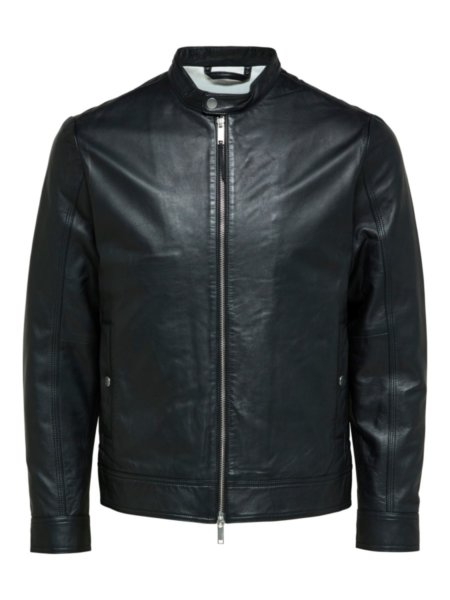 SELECTED JACKET ΔΕΡΜΑΤΙΝΟ ΜΑΥΡΟ SLHARCHIVE CLASSIC 16085745