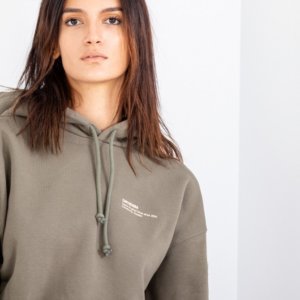 DRDENIM HOODIE ΓΥΝΑΙΚΕΙΟ ΧΑΚΙ ESTRID POCKET 2231102