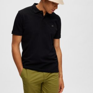 SELECTED POLO ΜΑΥΡΟ SLHDANTE 16087839