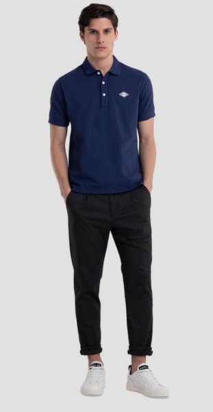 REPLAY POLO NAVY BLUE M3070A.000.2269G.880