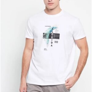 FUNKY BUDDHA T-SHIRT WHITE FBM007-059-04