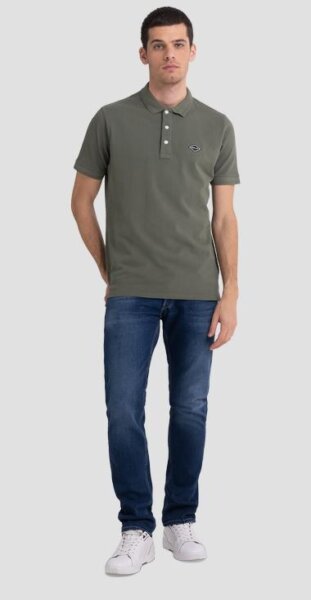 REPLAY POLO ΧΑΚΙ-SAGE GREEN M3070A.000.2269G.092