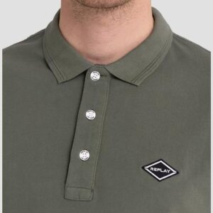 REPLAY POLO ΧΑΚΙ-SAGE GREEN M3070A.000.2269G.092