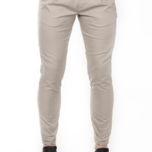 SCINN ΠΑΝΤΕΛΟΝΙ ΑΝΔΡΙΚΟ ΒΑΜΒΑΚΕΡΟ CHINOS GREY MATTEO123 SLIM FIT