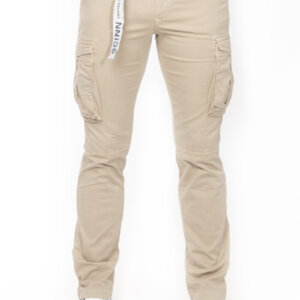 SCINN ΠΑΝΤΕΛΟΝΙ CARGO BEIGE PILOT123 SLIM FIT