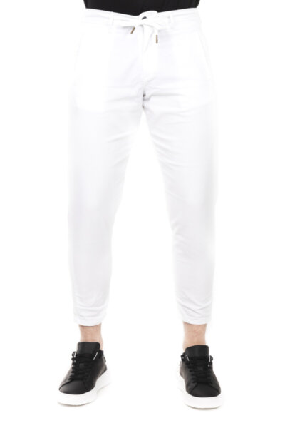 SCINN ΠΑΝΤΕΛΟΝΙ JOGGER CROP OFF WHITE NORIBU123