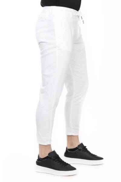 SCINN ΠΑΝΤΕΛΟΝΙ JOGGER CROP OFF WHITE NORIBU123