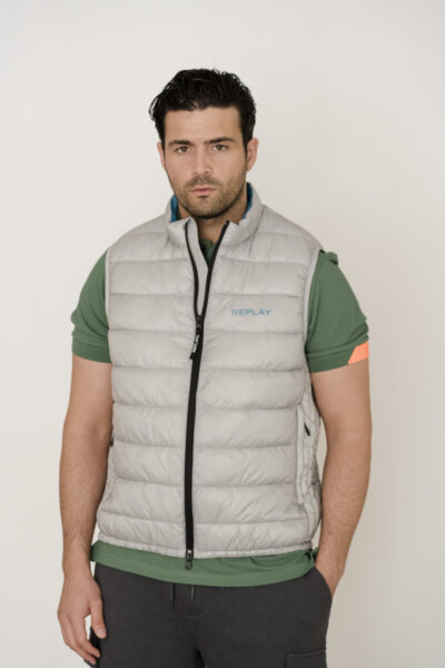 REPLAY JACKET ΑΜΑΝΙΚΟ ΓΚΡΙ M8336.000.84636.111