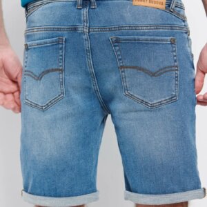 FUNKY BUDDHA ΒΕΡΜΟΥΔΑ DENIM FBM007-072-03 MD BLUE