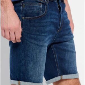 FUNKY BUDDHA ΒΕΡΜΟΥΔΑ DENIM FBM007-072-03 DK BLUE