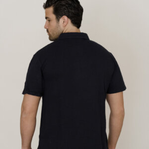 REPLAY POLO ΑΝΤΡΙΚΟ ΛΙΝΟ NAVY M6456.000.23468G.085 SLIM FIT