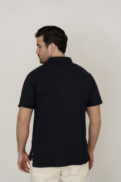 REPLAY POLO ΛΙΝΟ NAVY M6456.000.23468G.085