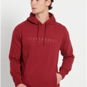 FUNKY BUDDHA ΦΟΥΤΕΡ ΜΕ ΚΟΥΚΟΥΛΑ ΜΠΟΡΝΤΟ-CRANBERRY FBM008-051-06