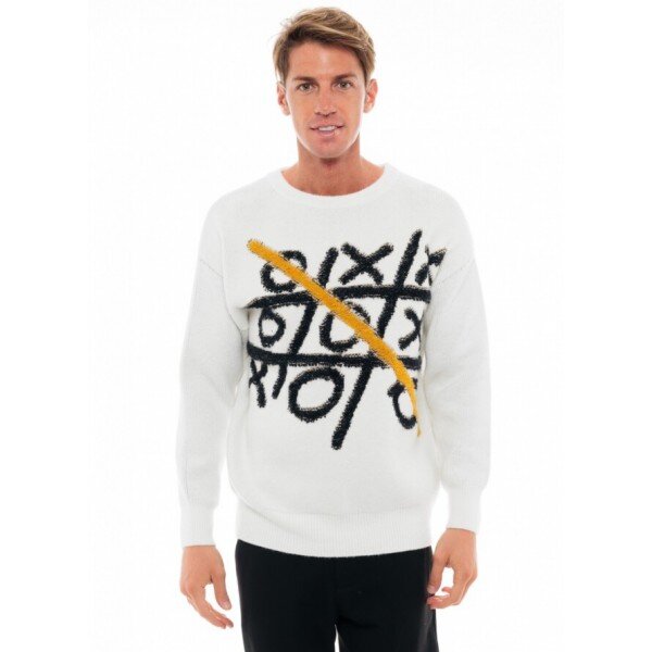 BISTON ΠΛΕΚΤΟ ΑΝΤΡΙΚΟ ΛΕΥΚΟ 48-206-026 REGULAR FIT