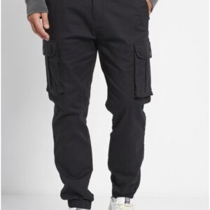 FUNKY BUDDHA CARGO ΠΑΝΤΕΛΟΝΙ ΑΝΤΡΙΚΟ ΜΑΥΡΟ FBM008-030-02 REGULAR FIT