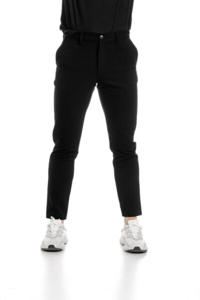 SCINN ΠΑΝΤΕΛΟΝΙ CHINO ΑΝΤΡΙΚΟ ΜΑΥΡΟ STIEVE T 223 SLIM FIT