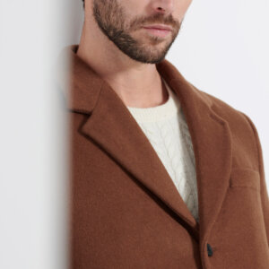 MARRON ΠΑΛΤΟ ΑΝΤΡΙΚΟ CAMEL MRM008-252-01 REGULAR FIT