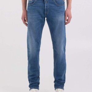 REPLAY JEAN ΑΝΔΡΙΚΟ ΒΑΜΒΑΚΕΡΟ GROVER MD BLUE MA972.000.685.636.009 STRAIGHT FIT