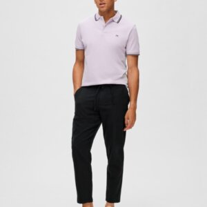 SELECTED ΠΑΝΤΕΛΟΝΙ ΑΝΔΡΙΚΟ ΛΙΝΟ ΜΑΥΡΟ SLH172 16087636 SLIM FIT